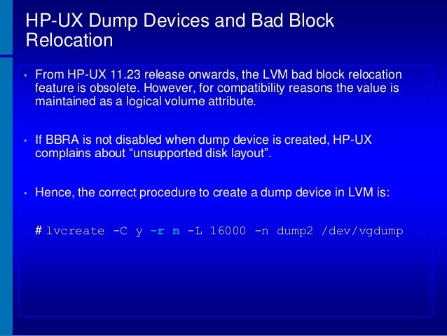 hp ux 11.31 fcd